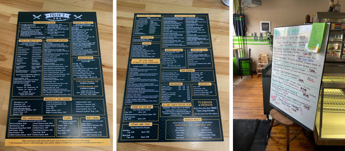 Felix’s Breakfast and Sandwich Shop