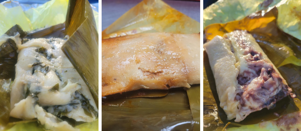 Oaxacan Tamales:Comida Oaxaqueña